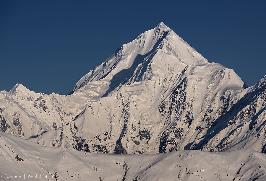 Rakaposhi Peak 7788 M Karakoram Pakistan